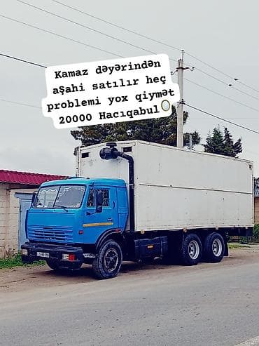 rengli işıq: KamAZ yük maşını – iri həcmli qapalı furqonlu. - 6x4 qoşqulu arxa — 1