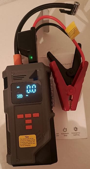 Avtomobil üçün çoxfunksiyalı portativ cihaz - Avtostarter (jump