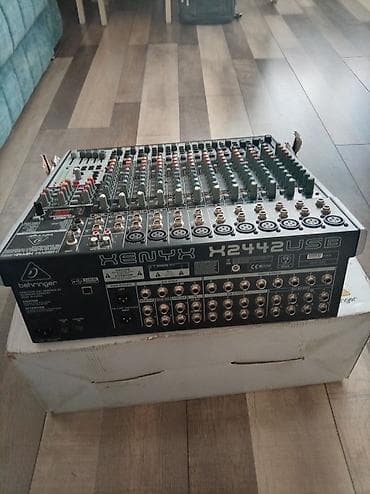 korg pa x5: Səhnə və tədbirlər üçün tam səs sistemi paketi - Mikser: Behringer — 7