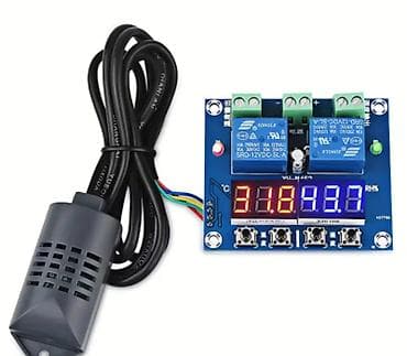 Rütubət və temperatur nəzarət modulu – sensorlu, iki releli Məhsulun