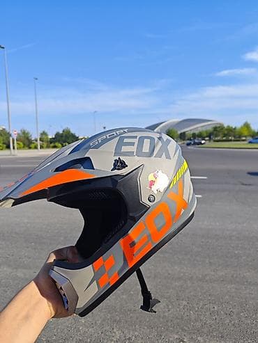Nəqliyyat: Full-Face dəbilqə(kask) M/L ölçüsünde - Tip: Motokros/Enduro tam üz — 6
