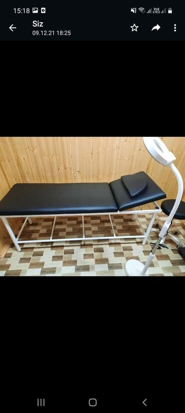 lupa led: Yeni, Kosmetoloji kuşetka, Qatlanan, rəng - Qara — 2