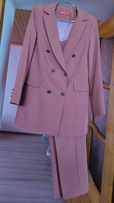 Qadın kostyum dəsti – Nazlı brendi - Rəng: toz-çəhrayı (dusty rose) - — 1