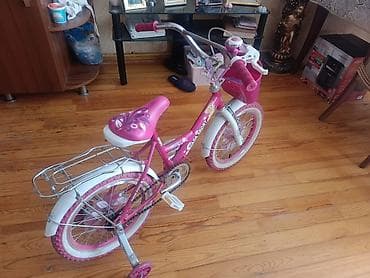velo disk: Uşaq velosipedi – LADA SPORT/Kids Pilot dizaynlı, çəhrayı-ağ rəng — 6