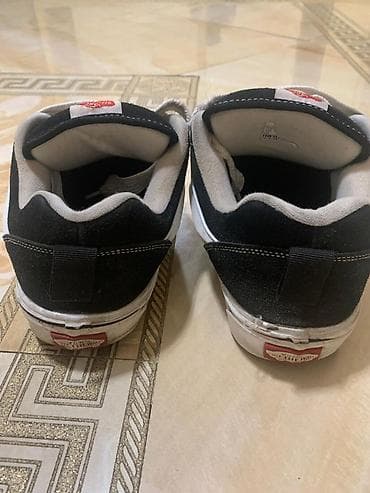 kise: Məhsul: Vans Old Skool tərzli skeyt krossovkaları - Rəng: qara/ağ - — 3