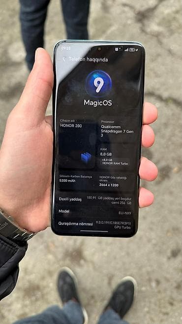 ayfon 8 plus ikinci el: Honor 200 Pro, 256 GB, rəng - Yaşıl — 7