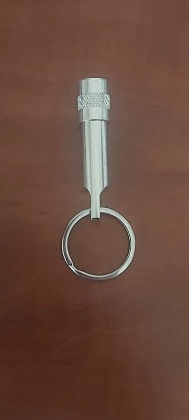 baş feneri: Fənər-brelok, paslanmaz metaldan-düraldan — 2