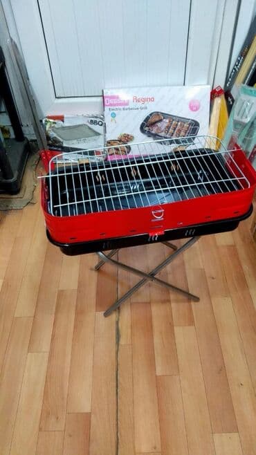 dovşan əti: Barbeku manqal sekilde gorunduyu kimidir Evde bagda balkonda seyahete — 1