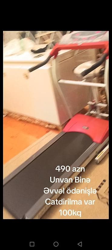 26 velo: Beqavoy qaçış aparatı satılır 490 azn hec bir defekdi yoxdu super — 2