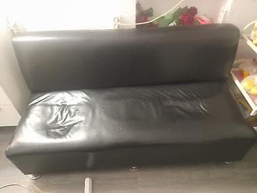 Divanlar: Mini-divan, Açılmayan, Bazasız, Süni dəri, Çatdırılma yoxdur — 1