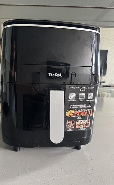 tefal: Tefal Easy Fry Grill & Steam 3‑in‑1 hava fritözü cemi 2-3 defe — 4