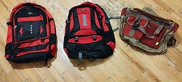 Məhsul: Çanta dəsti – 2 ədəd qara-qırmızı bel çantası + 1 ədəd “SPORT”