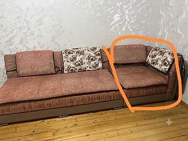 divanda: Künc divan, İşlənmiş, Açılmayan, Bazasız, Parça, Çatdırılma yoxdur — 4