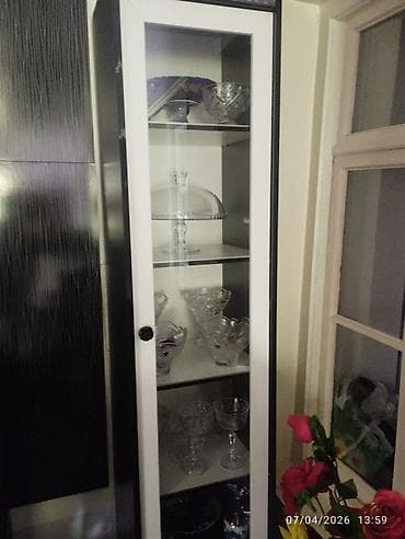 salon dest mebeli: Məhsul: Şüşə vitrindən ibarət qab-qacaq dolabı dəsti HƏR İKİSİ — 3