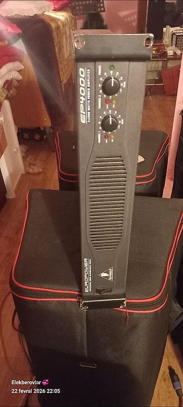 deri tiken masin: Behringer 4000 çox az istifade olub idyal vezyetdedi istiyen olsa qutu — 5