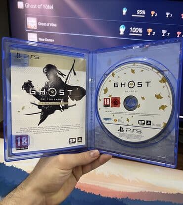 playstation 4 купить в баку: Ghost of Yotei Disk cızıqsızdır ideal vəziyyətdədir . Qiymət 95 — 2
