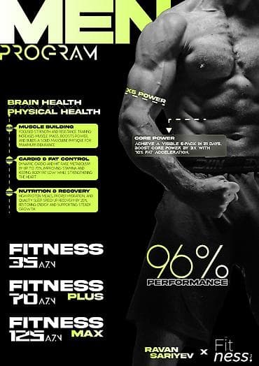 x5 e53: Fitness Program – Kişilər və Qadınlar üçün - 3 səviyyə: Fitness 35 — 1
