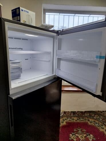 satmaq: Mətbəx üçün iki qapılı soyuducu - Rəng: qrafit/qaranlıq inox - Üst — 5