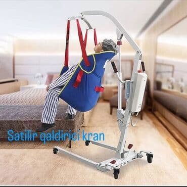 Tibbi arakəsmələr: Elektrikli xəstə qaldırma aparatı (patient lift) teze karobkada bir — 2