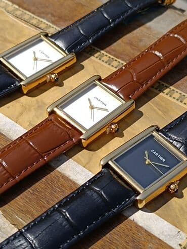 cartier браслет qiymeti: Новый, Наручные часы, Cartier, цвет - Черный — 1