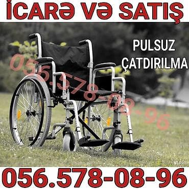 Tibbi məhsullar: Məhsul: əlil arabası – icarə və satış Xüsusiyyətlər: - Yüngül, möhkəm — 1