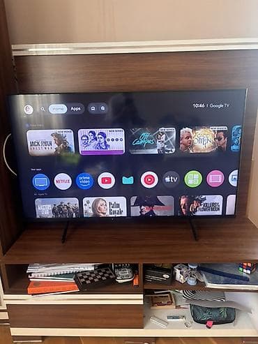 televizor 82: Sony Smart TV – Google TV ilə - Ekran: təxminən 50–55 düym diaqonal — 2