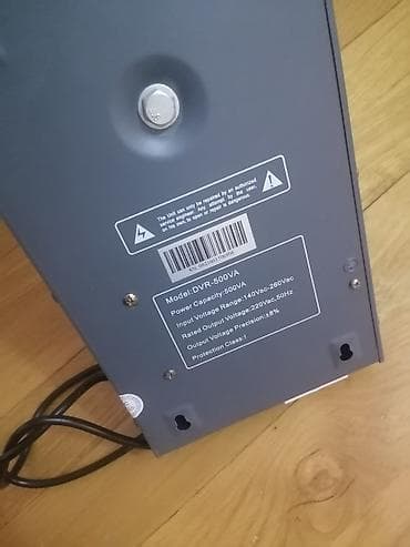stepler: Demirdöküm DVR-500VA avtomatik gərginlik tənzimləyicisi - Model — 2