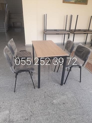 Stol atul şaxmat masa stul dəsləri sexdən satış isdəlnən növü biznesin — 4
