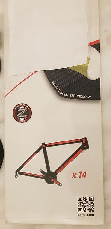 volta vs2: Zéfal Skin Armor L – velosiped çərçivəsi üçün şəffaf qoruyucu dəst - — 1