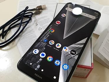 nokia 2652: Nokia C30, 32 GB, rəng - Mavi, Zəmanət, Düyməli, Sensor — 2