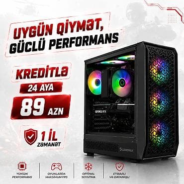 komputer 2ci əl: Gaming Pc ➡️RTX 3060 Ti 8GB+Ryzen 5 5500 Cpu ile novbeti Gaming Pc — 1