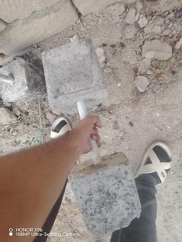 quru süd: Beton qantel dəsti(Endirim olacaq!) - Material: hər iki tərəfi bərk — 4