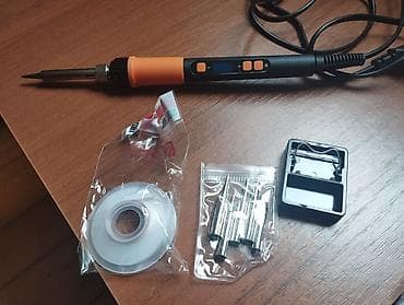 disk qapagi: Rəqəmsal temperatur göstəricili lehimləmə dəsti Məhsulun tərkibi: - — 3