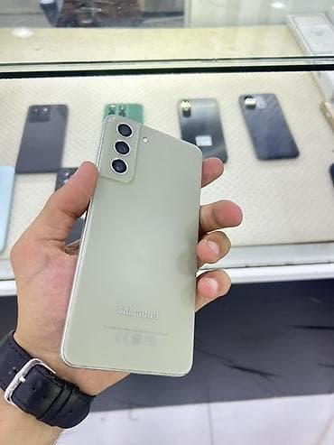 1:1 iphone: Samsung Galaxy S21 FE, rəng - Yaşıl, İki sim kartlı — 8