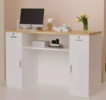 встроенный шкаф: Məhsul: Resepsiyon/qarşılama masası - Minimalist dizayn: Ön hissədə — 2