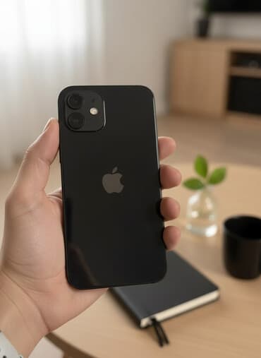 IPhone 12, 128 GB, Qara, Face ID