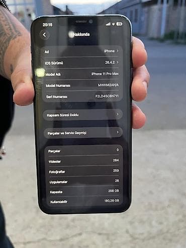 duyme kamera: IPhone 11 Pro Max, 256 GB, Matte Midnight Green, Face ID — 4