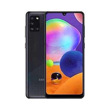Samsung Galaxy A31, 64 GB, rəng - Qara, Barmaq izi
