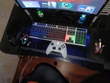 ilkin odenissiz kondisioner: Tam xbox series s gaming setup – 120 hz moni̇tor + gaming stol/stul — 3