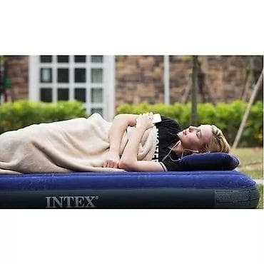 Ev və bağ: 🔹️Intex hava döşəkləri🛏 🔹️Ölçüsü 1,52×2,03×28sm📏 🔹️Ölkə daxili pulsuz — 3