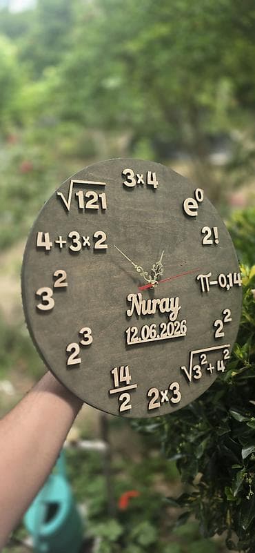 Ev saatları: Divar saatları, Saniyə əqrəbi — 1