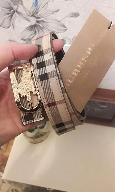 kemerler: Burberry kemer hem usaü hem boyuk ucun.17 azn yeni! — 1