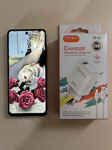 sazz problem: Infinix Hot 40, 256 GB, rəng - Yaşıl, Sensor, Face ID — 1
