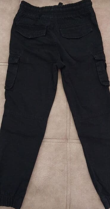 Məktəbli forması: Cins şalvar, Oğlan üçün, 8 - 9 yaş, Terranova — 1