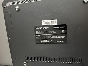 mini televizor: Hoffmann 43A3500 Smart TV – 43 düym Xüsusiyyətlər: - Ekran: 43" LED — 3