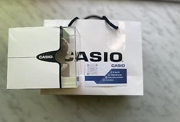 şüadan qoruyan eynək: CASIO qol saatı üçün orijinal qablaşdırma və vitrin komplekti Dəst — 1