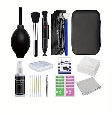 Video oyunlar və konsollar: Fotoaparat və obyektivlər üçün peşəkar təmizləmə dəsti Tərkib: - Hava — 4