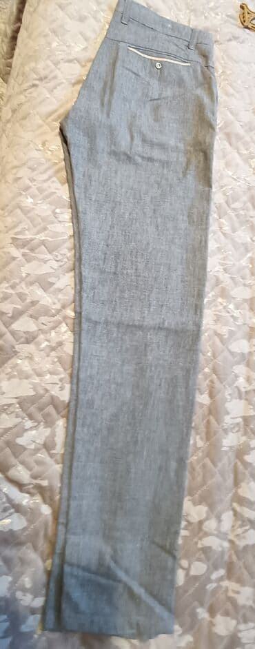 Klassik Şalvar, rəng - Boz lalafo.az -da Klassik Şalvar, rəng - Boz