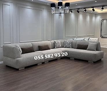 hacioglu mebel fabriki: Künc divan, Qonaq otağı üçün, Parça, Açılmayan — 1