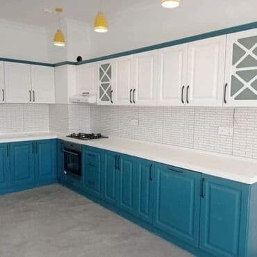 xrom kraska: Sifarişlə mətbəx dəsti, Özü çəkən petlələr, MDF, Kredit yoxdur, Pulsuz çatdırılma — 5